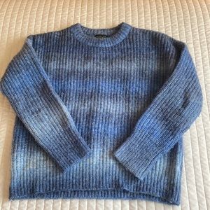 Rachel Zoe blue sweater, small